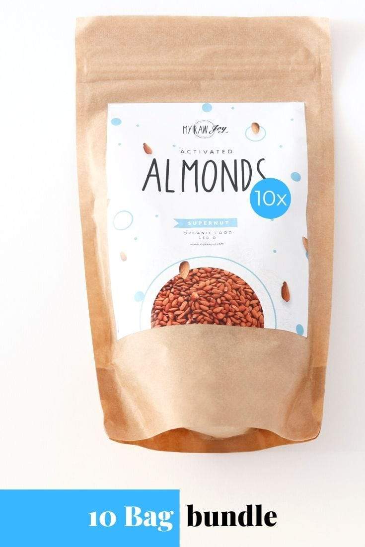 Activated Almond Supernut Bites SuperNut Bites MyRawJoy 10 bag bundle deal 