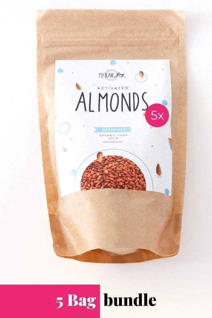 Activated Almond Supernut Bites SuperNut Bites MyRawJoy 5 bag bundle deal 