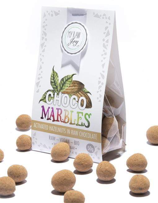Choco Marbles - Hazelnuts Choco Marbles MyRawJoy 1 Bag 