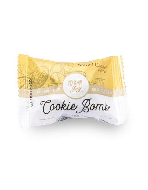 Cookie Bomb - Salted Caramel & Pecan Nutritious Cookies MyRawJoy 