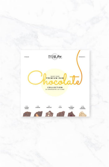 Premium Raw Chocolate Gift Box - Small Chocolates with Special Edition Flavors Gift Boxes MyRawJoy 