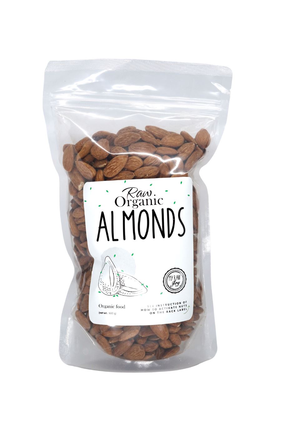 Raw Organic Almonds SuperNut Bites MyRawJoy 
