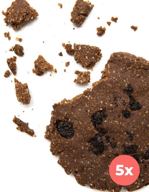 Raw Superfood Cookie - Sour Cherry & Cacao Nutritious Cookies MyRawJoy 5 Cookie Bundle Deal | €2.73 per Cookie 